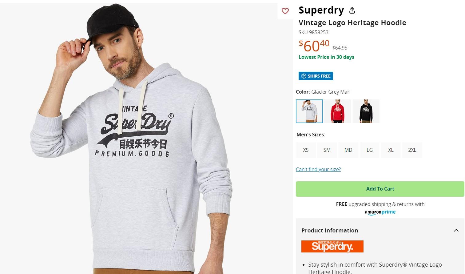 Купить худи с принтом в США - Блог Бандерольки, рис. 2 мужское худи с принтом