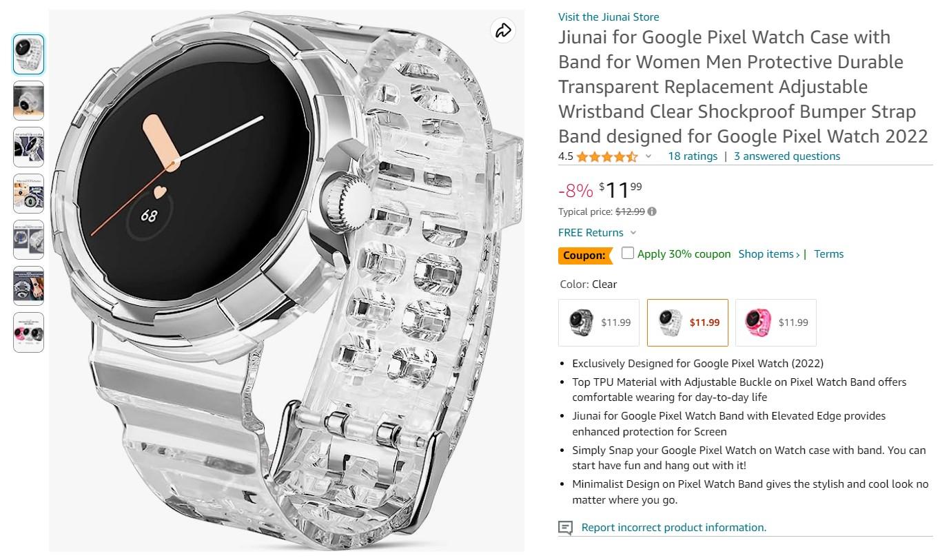 защитный кейс для Pixel Watch