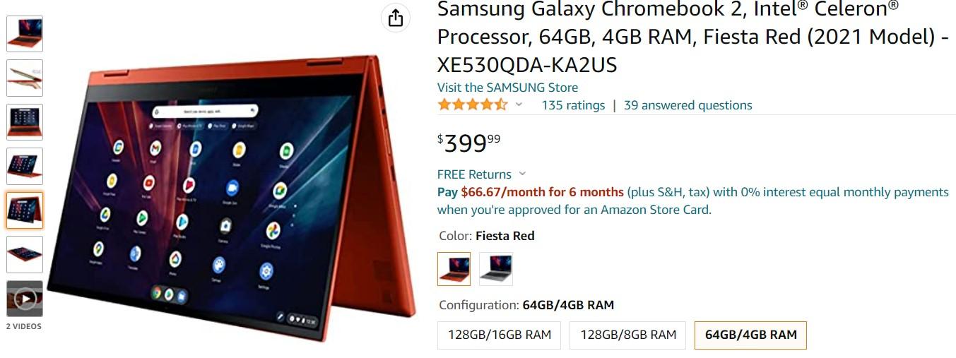 Цена устройств в США - Блог Бандерольки, рис. 1 лучший хромбук