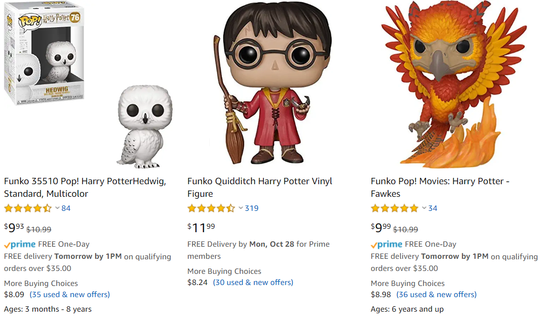 Funko Pop Harry Potter - $9.93 - Blog Qwintry, imagem 1 Funko Pop Harry Potter - $9.93, imagem 1