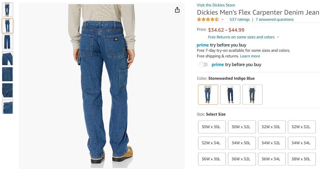 Особенности одежды Dickies - Блог Бандерольки, рис. 3 брюки Dickies купить