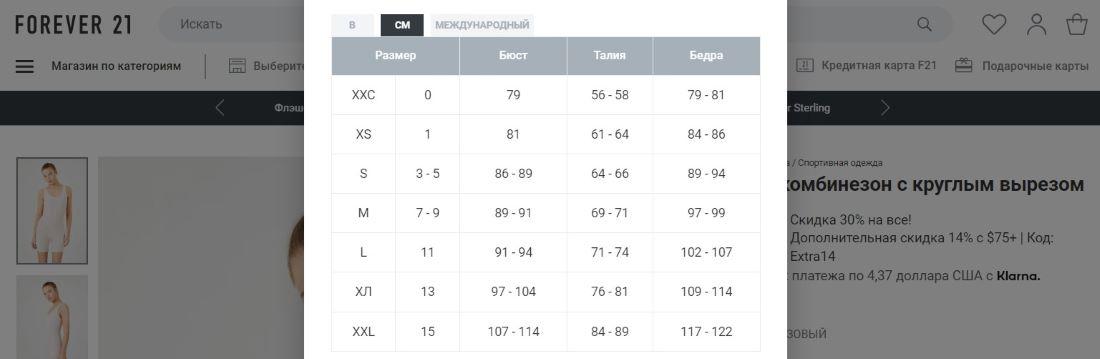 Forever 21 на русском