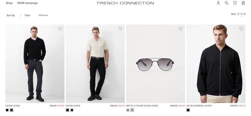 мужская одежда french connection