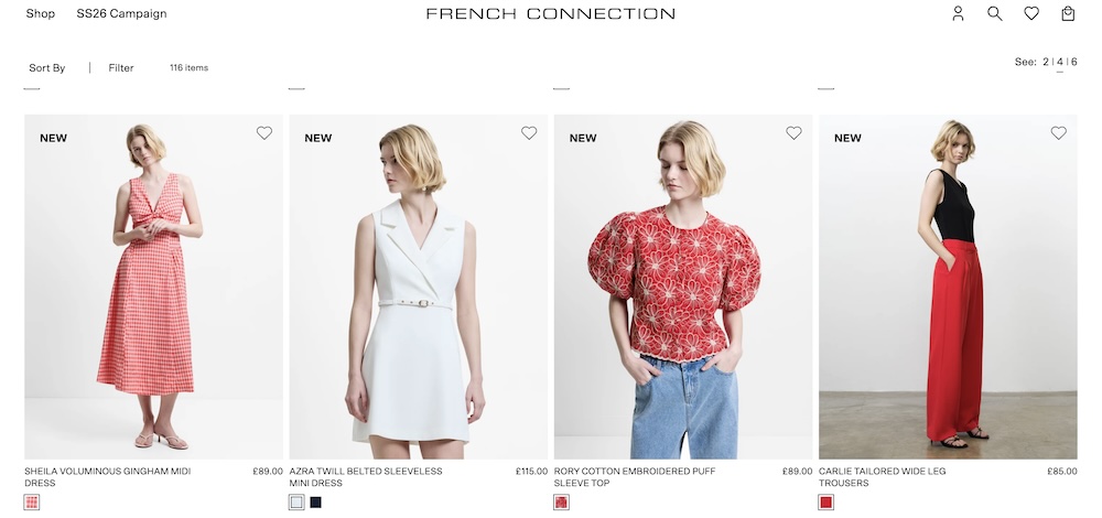 купить платье french connection