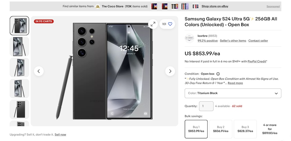 Экономия при заказе на eBay - Блог Бандерольки, рис. 1 как купить смартфон дешевле