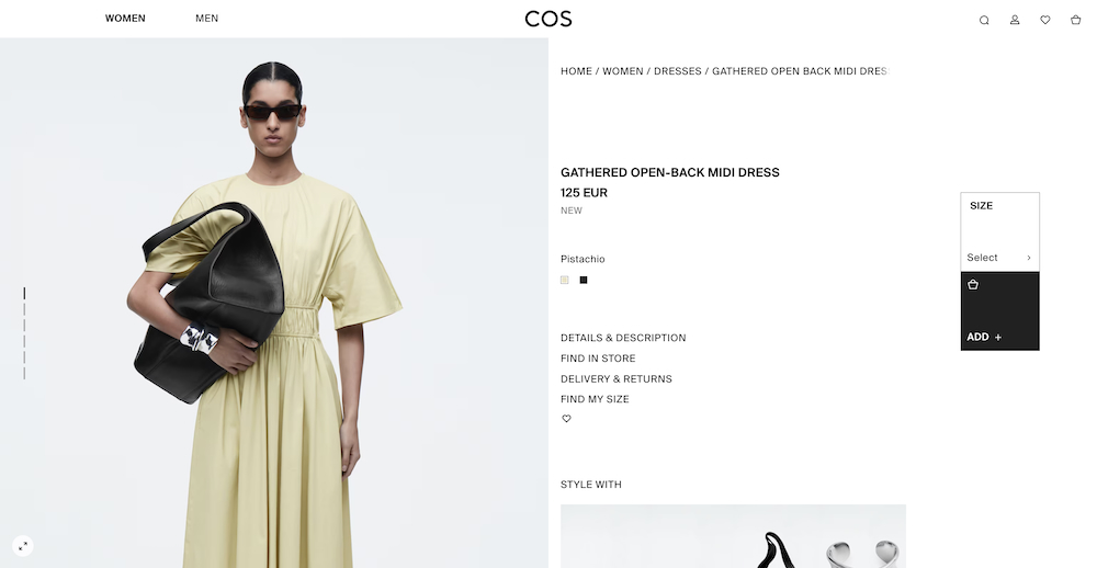 Где выгоднее купить одежду COS, рис. 2