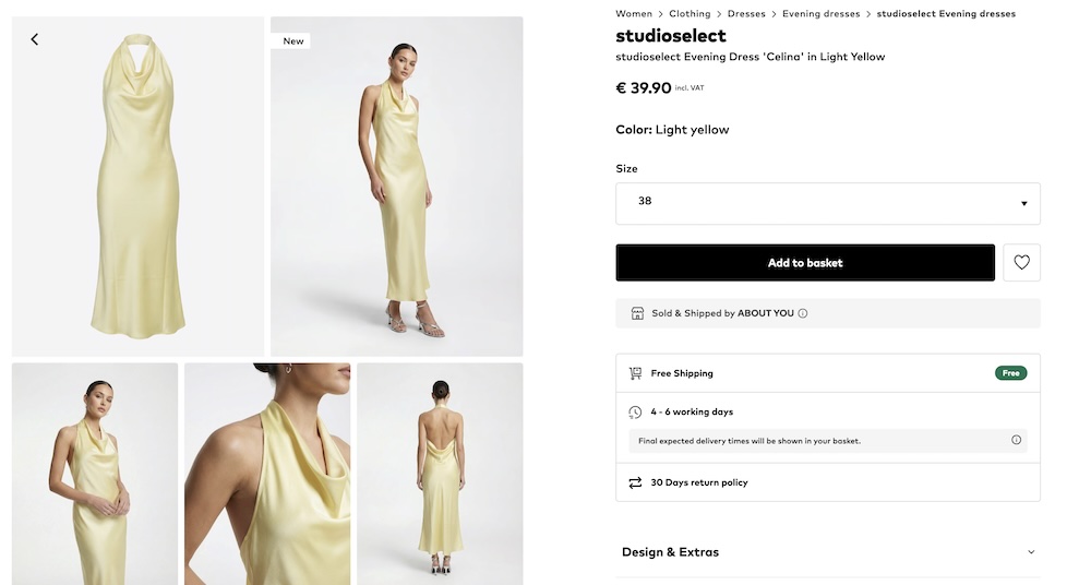 купить платье на выпускной недорого