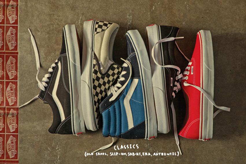 Vans store footwear online