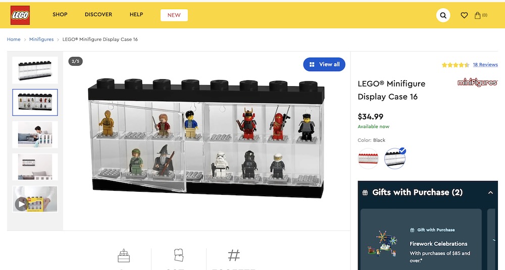 Organizador para Lego e muito mais - Blog Qwintry, imagem 1 LEGO Minifigure Display Case