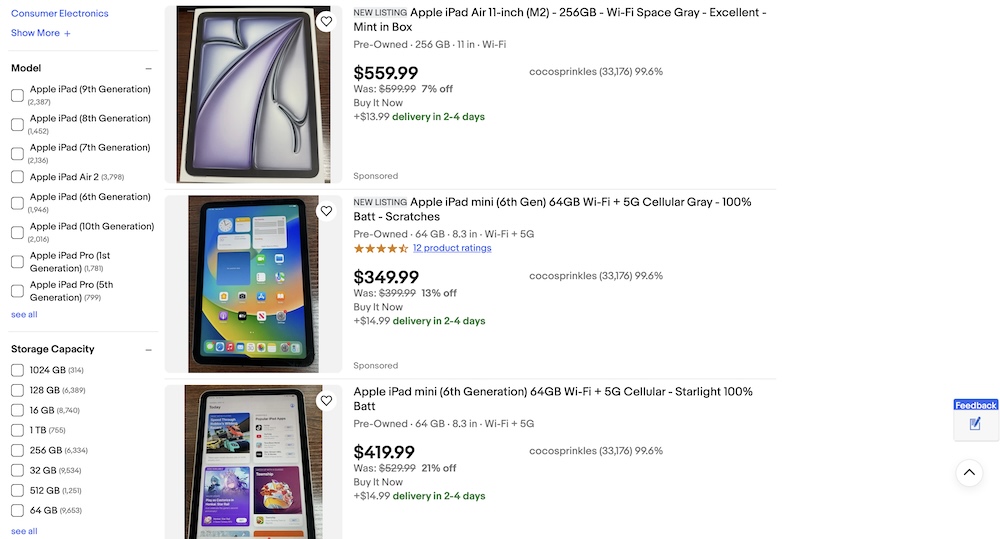 Заказ iPad из Америки - Блог Бандерольки, рис. 2 сколько стоит самый дешевый iPad