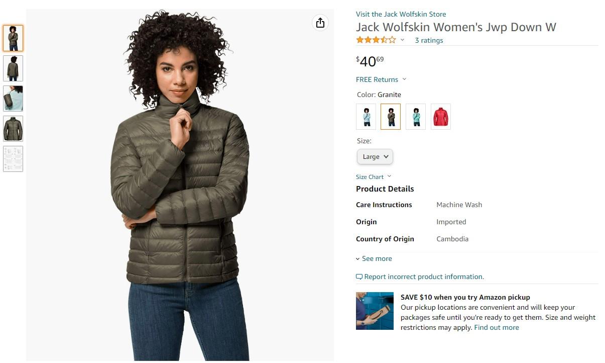 Лучшие сайты распродаж - Блог Бандерольки, рис. 1 Jack Wolfskin купить со скидкой