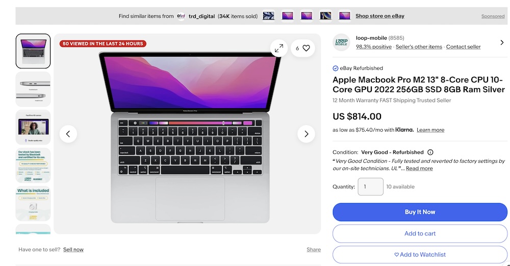 Цена в долларах прошлых поколений MacBook - Блог Бандерольки, рис. 1 сколько стоит Макбук в Америке
