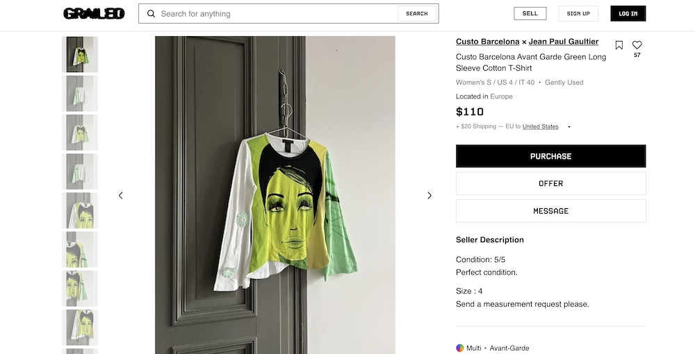 Блог Бандерольки, рис. 1 как заказывать с grailed в россию