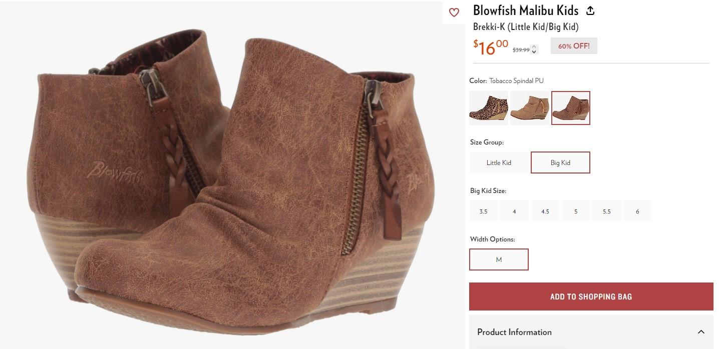 Какую детскую обувь выгодно покупать в США - Блог Бандерольки, рис. 1 американская обувь для девочки