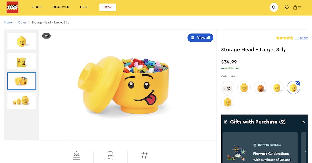 контейнер лего