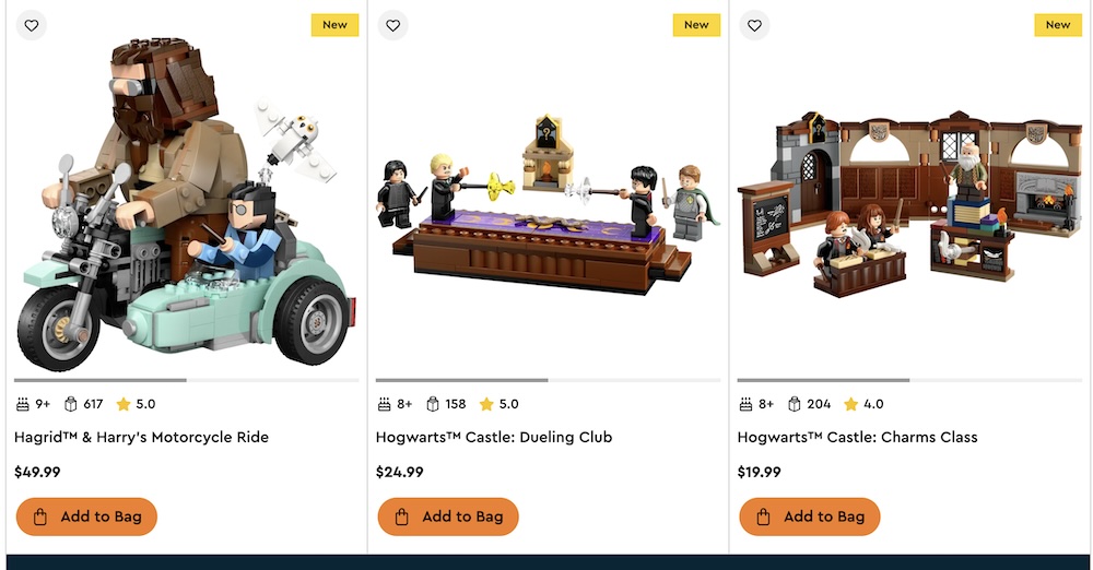 Купить LEGO в интернет-магазине Amazon - Блог Бандерольки, рис. 1 лего гарри поттер