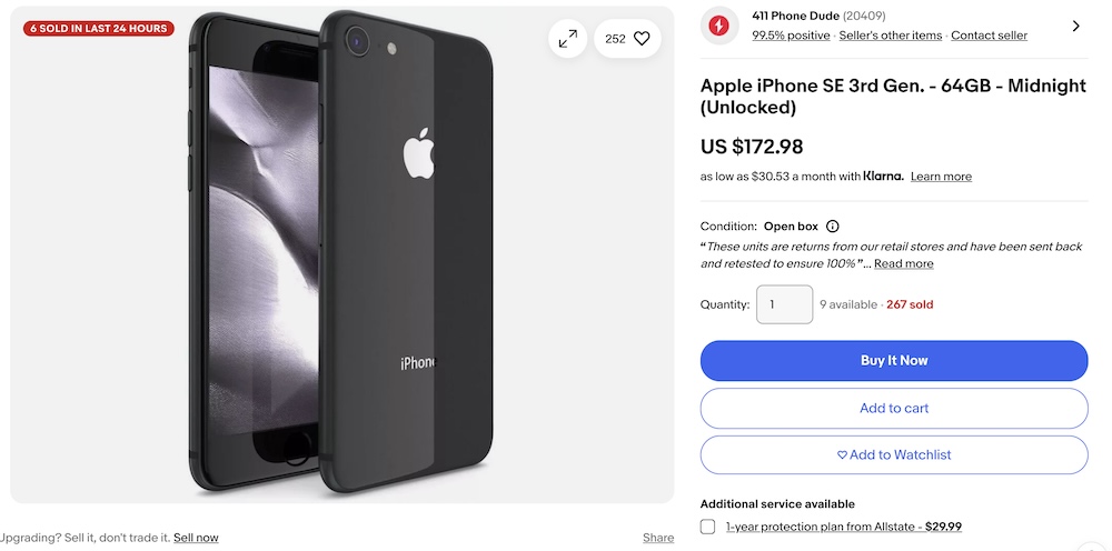 iPhone SE 3 го поколения купить