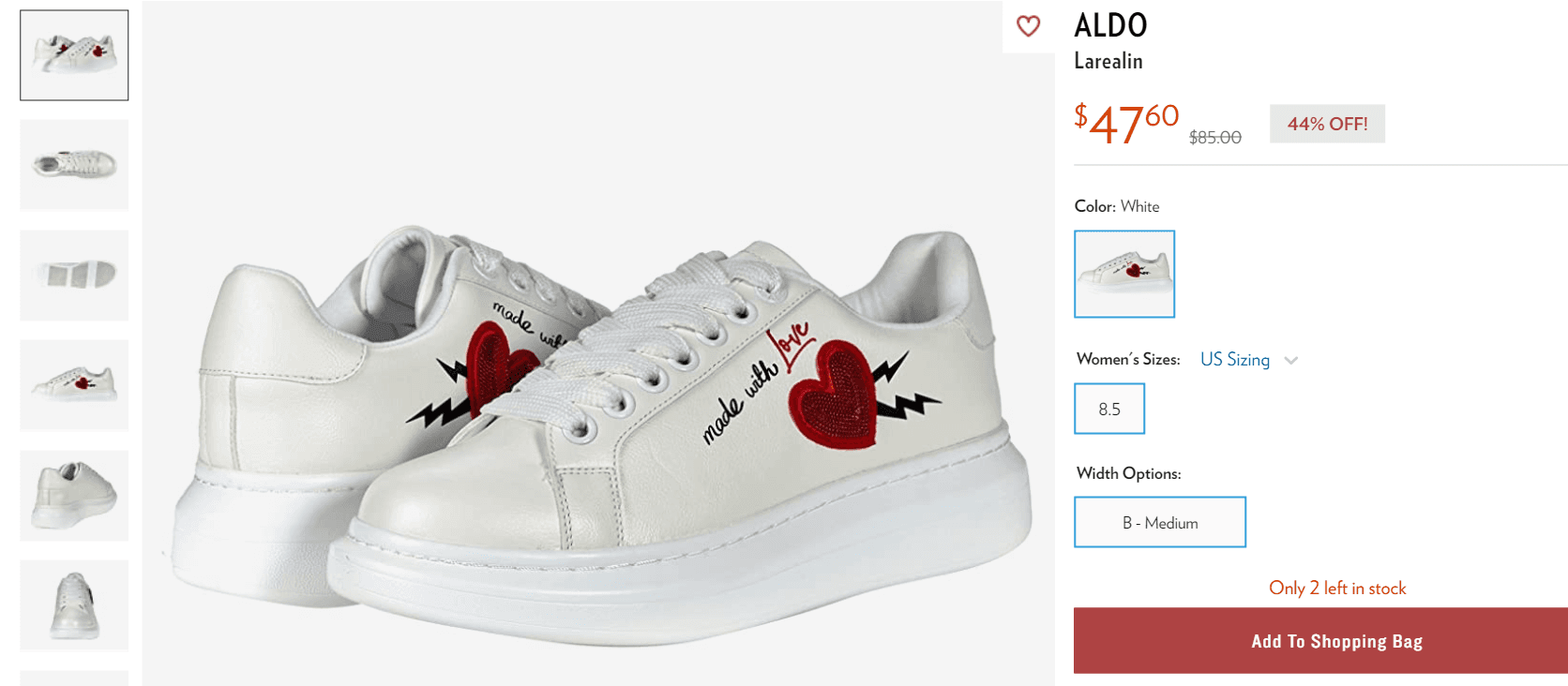 женские сникерсы ALDO