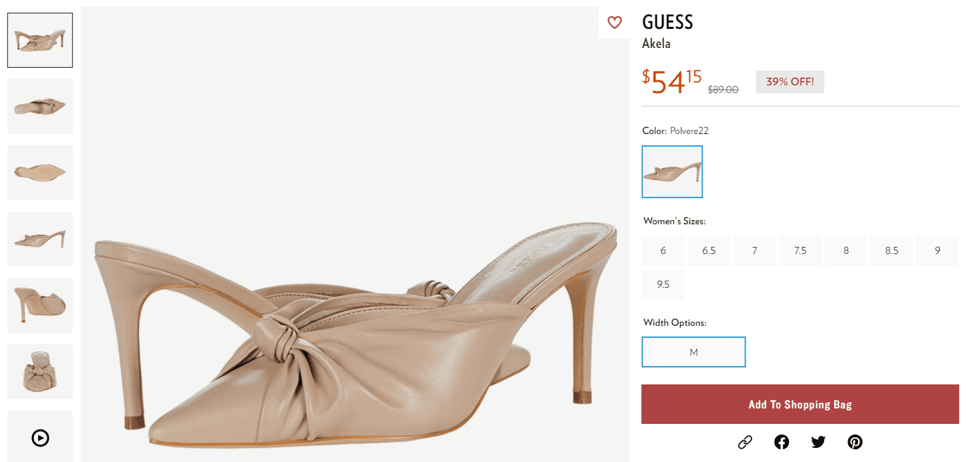 Актуальные модели обуви Guess - Блог Бандерольки, рис. 7 Guess обувь женская