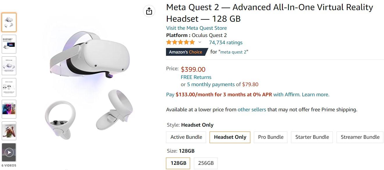 как купить Oculus Quest 2 в России 