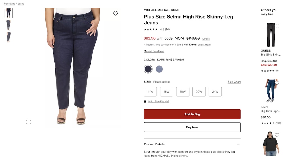 одежда для женщин plus size