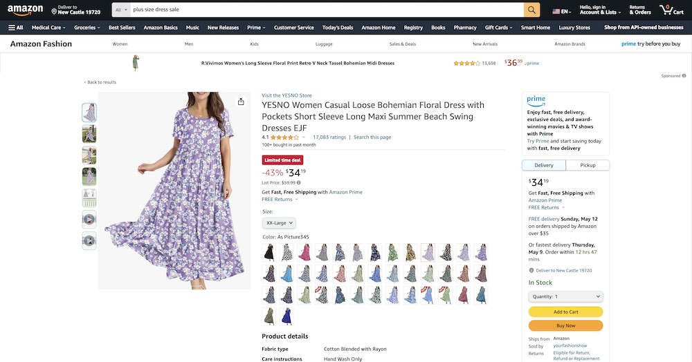 купить одежду plus size