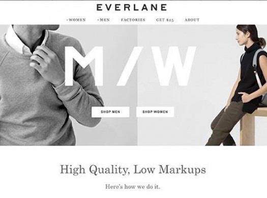 Everlane официальный сайт: одежда класса премиум по доступным ценам