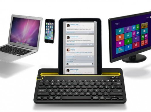 Logitech K480 — многофункциональная Bluetooth-клавиатура