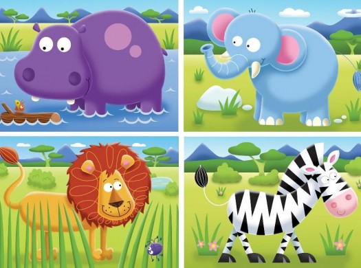 Ravensburger: первые пазлы для малышей