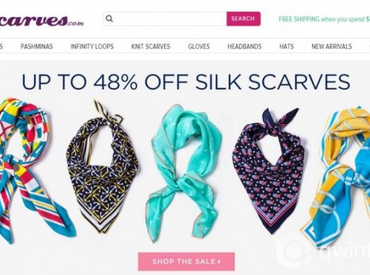 Scarves.com — красивые шарфы для требовательных модниц!
