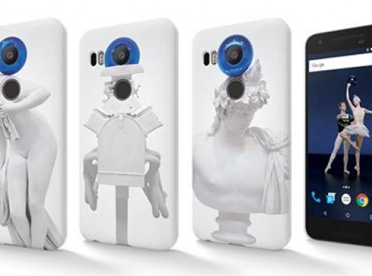 Живые чехлы для Nexus 6P и Nexus 5X создал Джефф Кунс