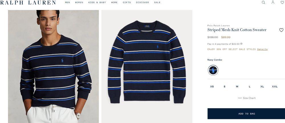 пуловер Polo Ralph Lauren