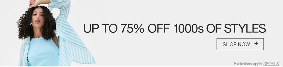 Скидки на сайтах Gap / Banana Republic (Factory) - Блог Бандерольки, рис. 2 скидки на американских сайтах
