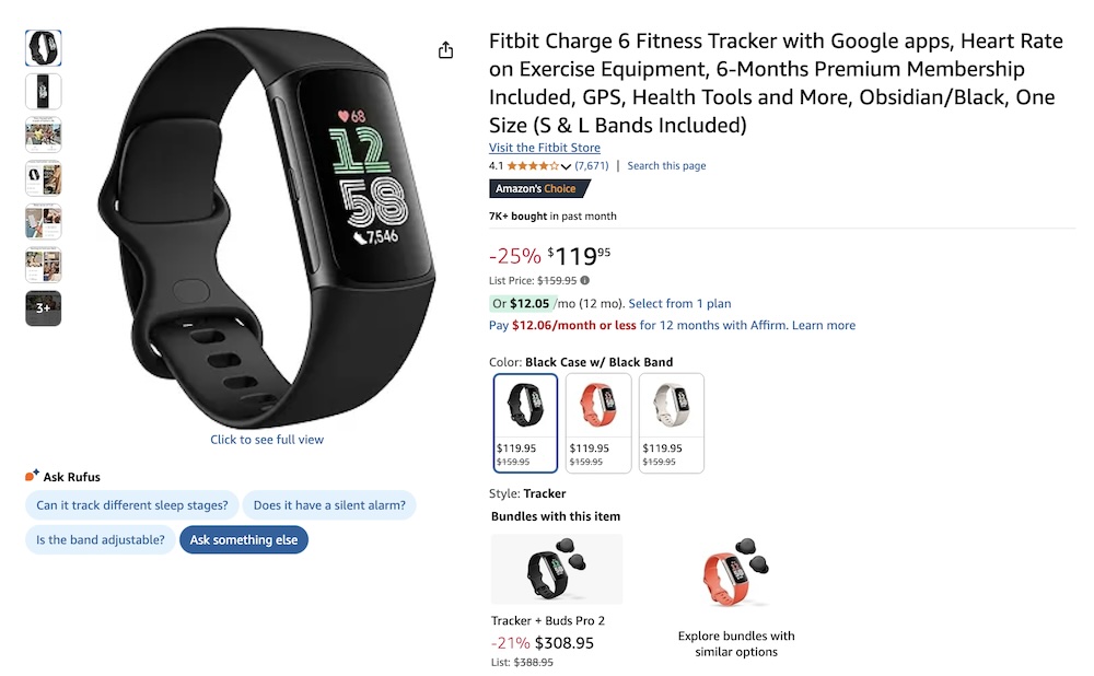 Купить Fitbit на официальном сайте