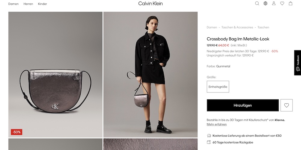 Цена сумок Calvin Klein - Блог Бандерольки, рис. 1 Цена сумок Calvin Klein