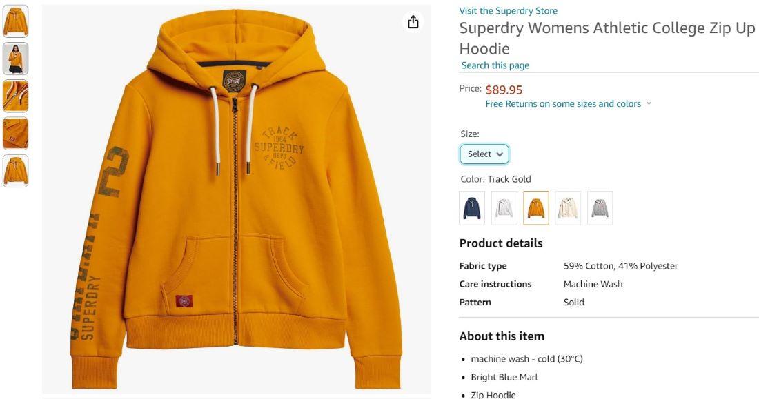 Официальный сайт или Amazon - Блог Бандерольки, рис. 1 Супердрай одежда