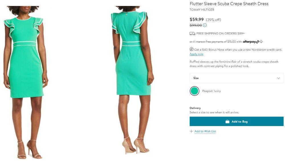 томми хилфигер распродажа платьев