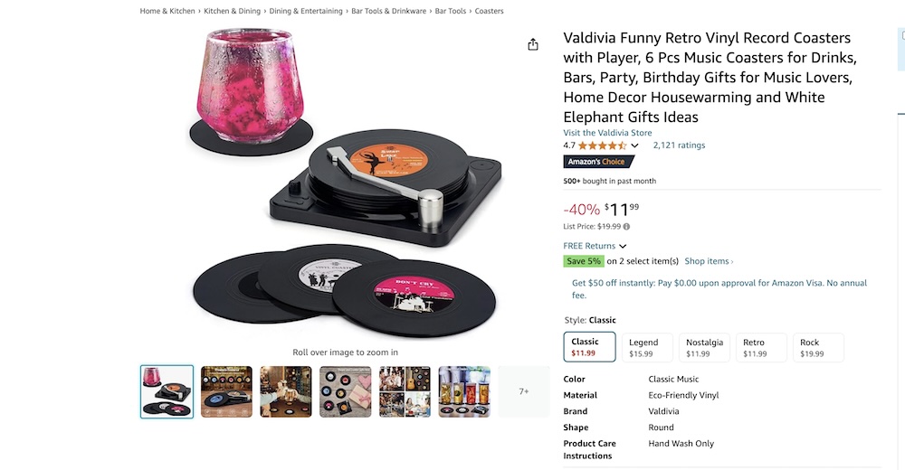 10 самых интересных товаров на Amazon для подарка - Блог Бандерольки, рис. 6 необычные товары Amazon