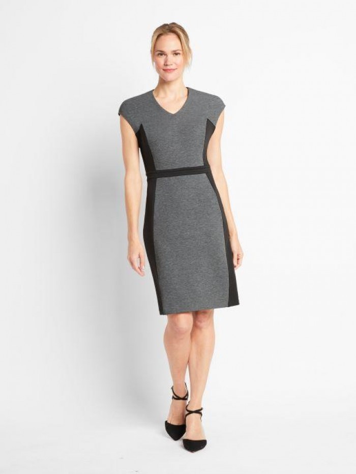 Gray 2024 work dress