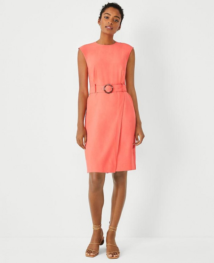 Coral hotsell work dress