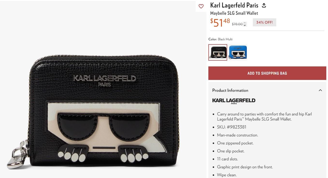 женский кошелек из США