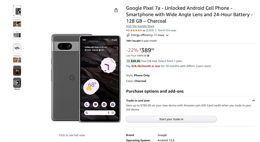 бюджетный смартфон IP67