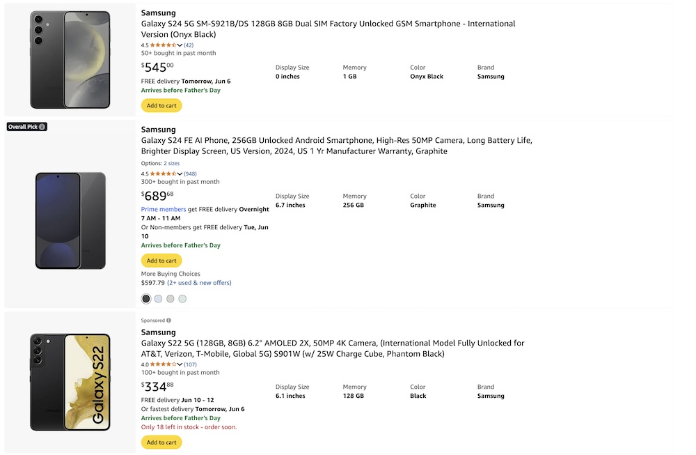 Samsung Galaxy с защитой от воды