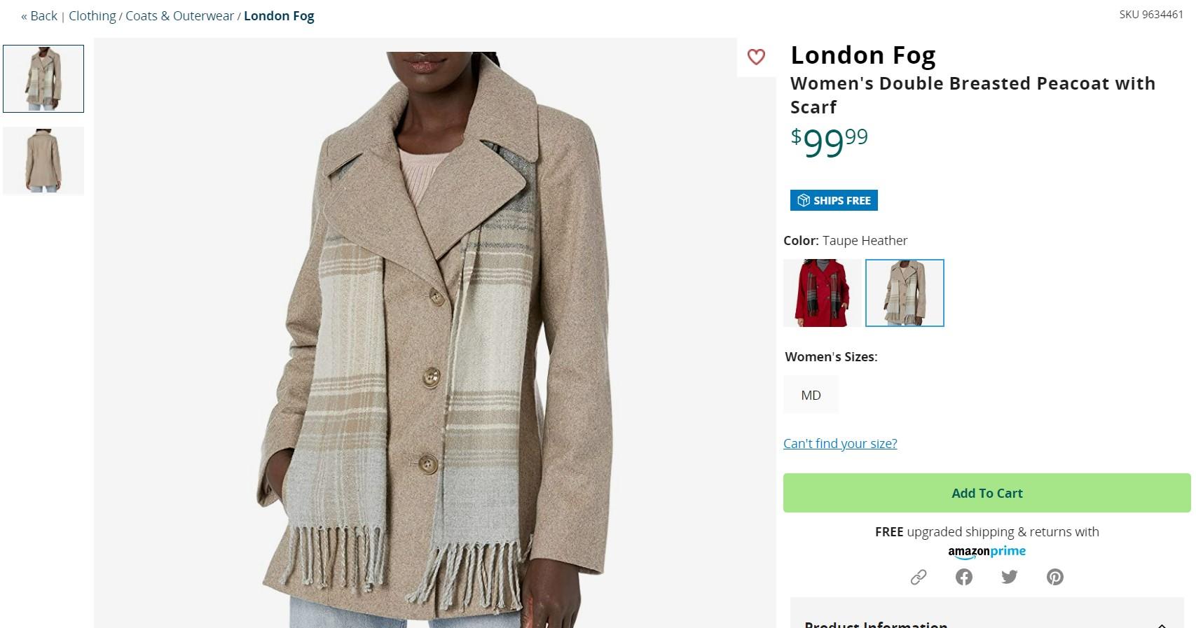 женское пальто