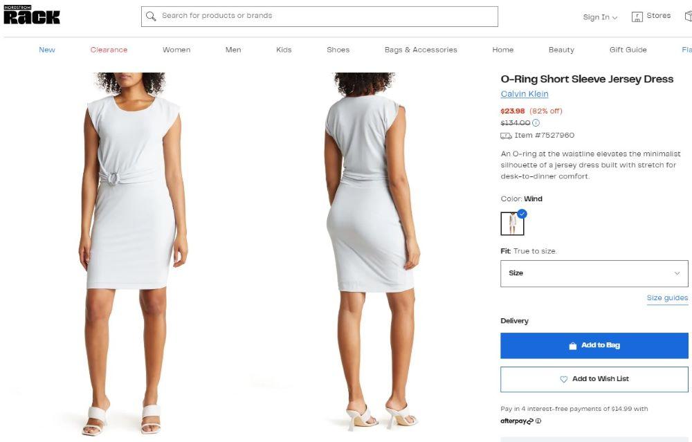 Стоимость одежды в интернет-магазинах США - Блог Бандерольки, рис. 2 платье брендовое купить интернет