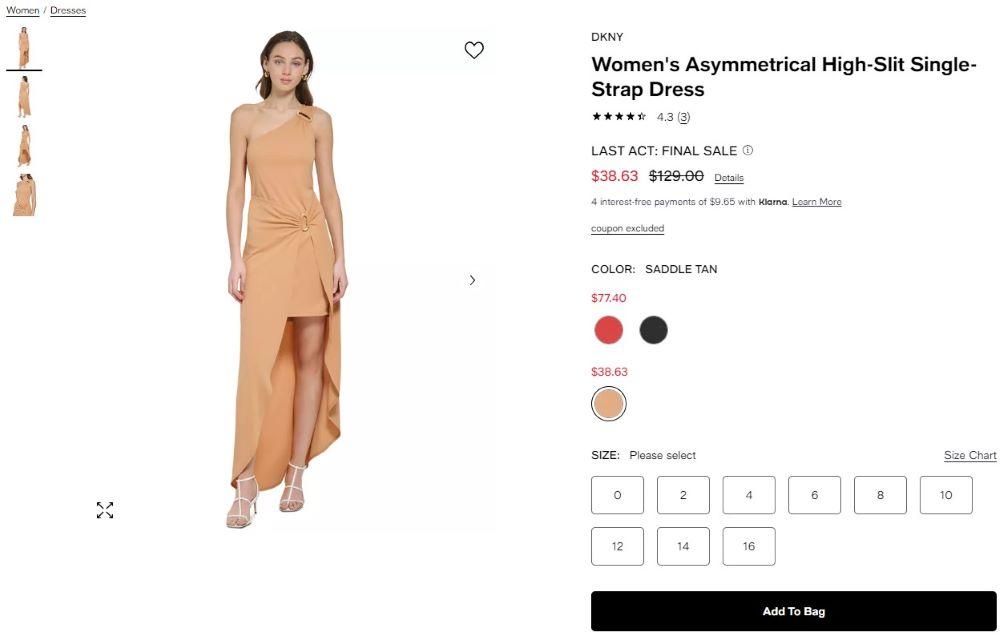 Стоимость одежды в интернет-магазинах США - Блог Бандерольки, рис. 3 красивое брендовое платье купить