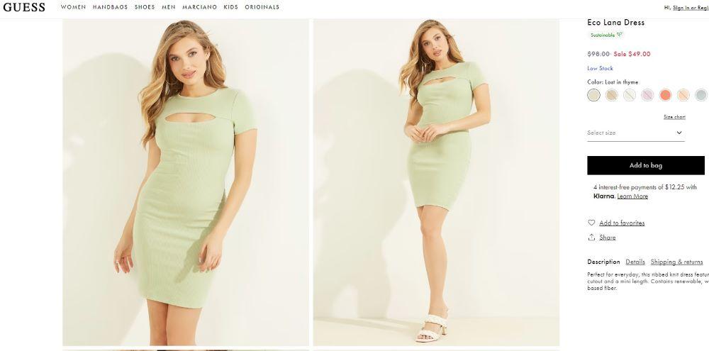 Стоимость одежды в интернет-магазинах США - Блог Бандерольки, рис. 1 купить брендовое платье