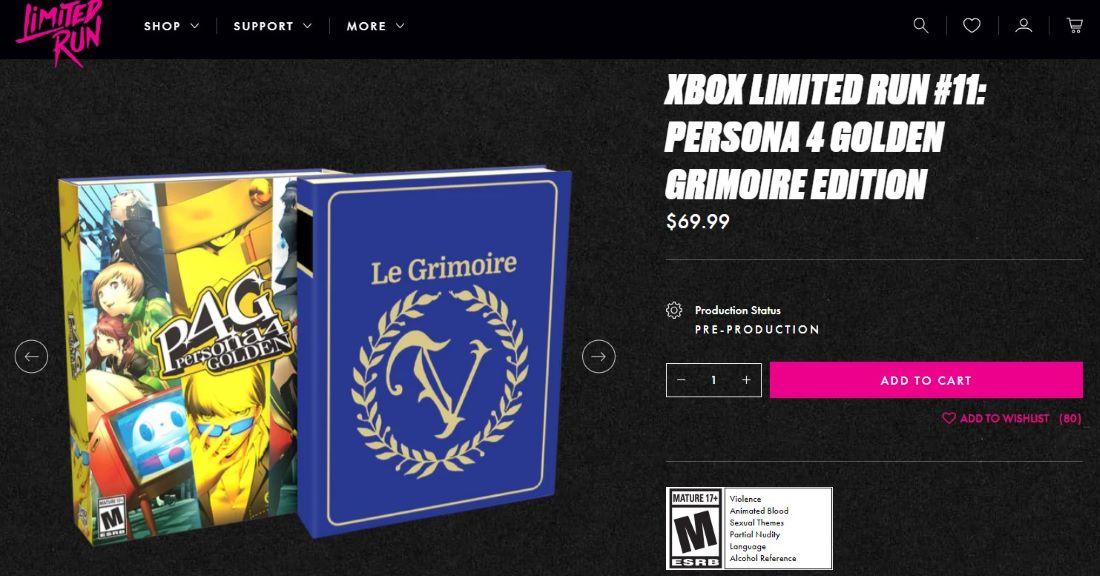 Limited Run Games Xbox