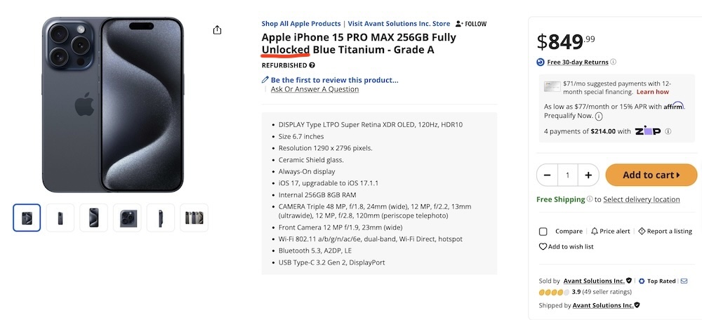 купить айфон в Америке